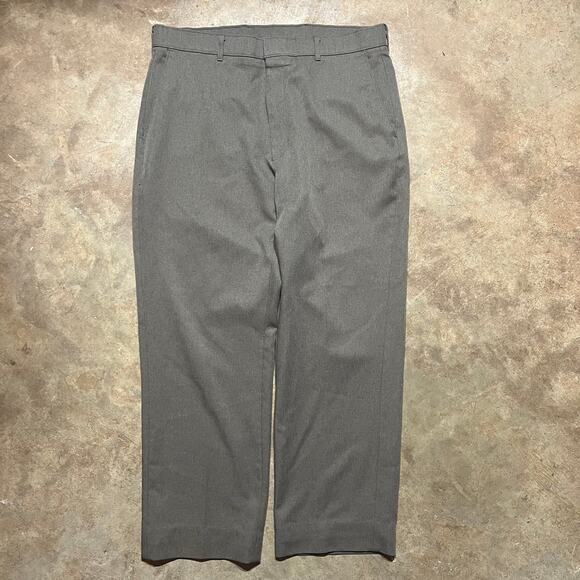Vintage 70s Levi's Brown Action Slacks Pants Trousers 36x27 - Picture 1 of 4